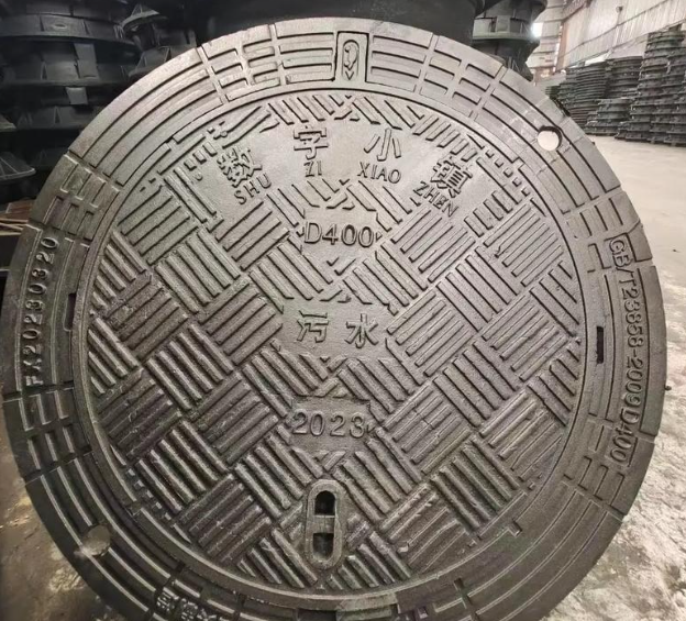 濮阳球墨铸铁防沉降井盖展示